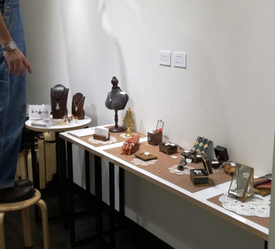 ギャルリーフロレゾンでの個展風景