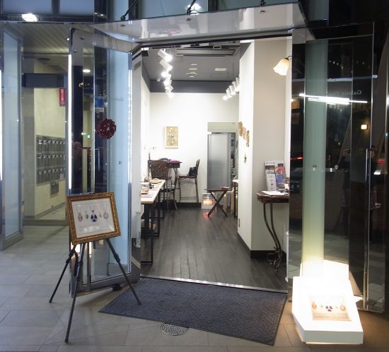 ギャルリーフロレゾンでの個展風景