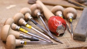 フィレンツェ彫りのタガネ