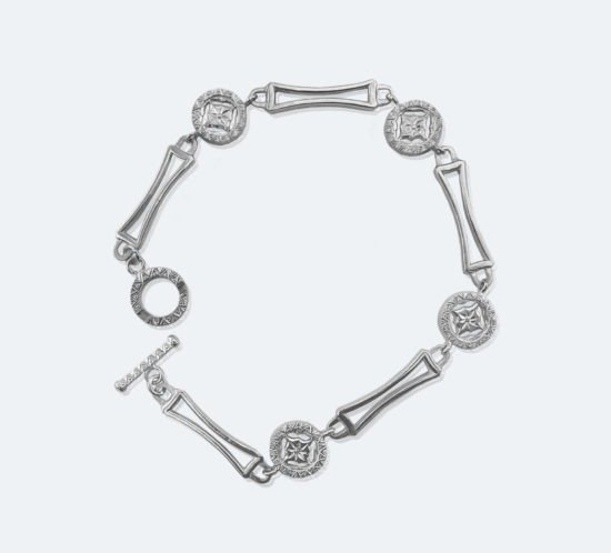 フィレンツェ透かし彫りのブレスレット